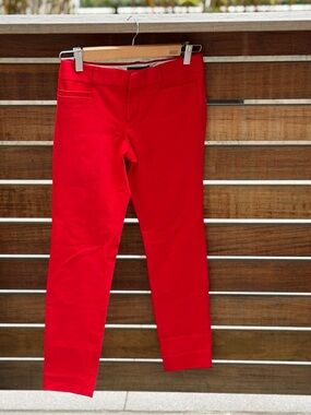 Banana Republic Red Slim Chino Pants Size 00